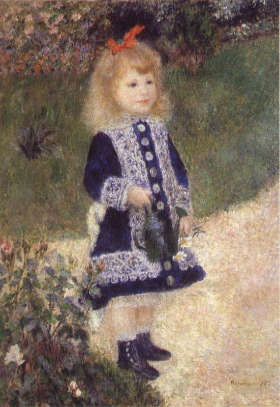 Pierre-Auguste Renoir Girl with trida Spain oil painting art